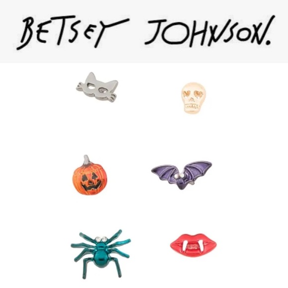 Betsey Johnson Jewelry - NEW | Betsey Johnson | Mix & Match Mismatch Stud Halloween Earrings